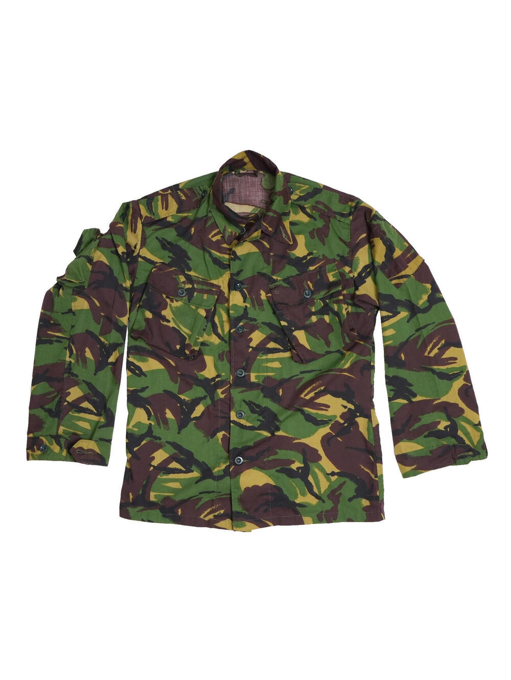 1980s British Army DPM Tropical Shirt - Medium Reg